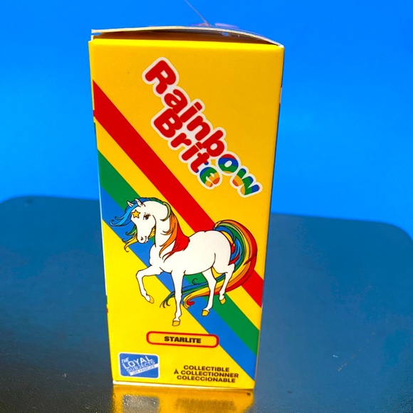 RAINBOW BRITE NWT 40TH ANNIVERSARY STARLITE HORSE RARE GLOW IN THE DARK FIGURE - Picture 11 of 12
